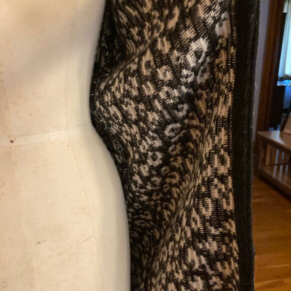 Maglia Donna Angora Leopard Print Cardigan - Picture 6 of 9